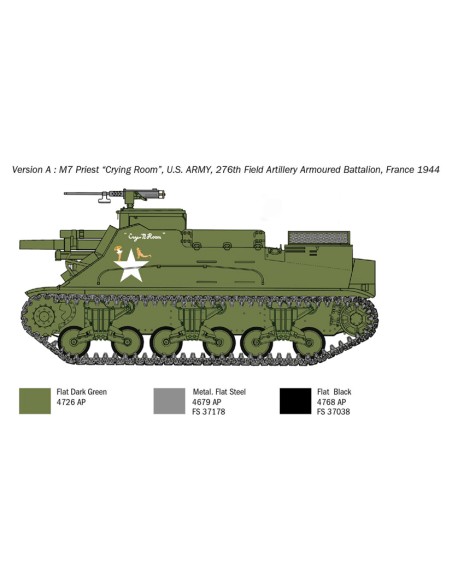 M7 Priest Howitzer Motor Carriage LEER DECRIPCION