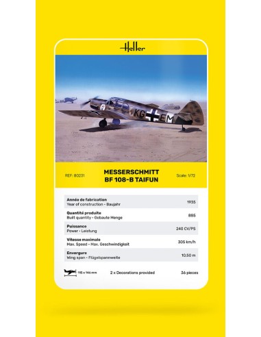 Messerschmitt Bf 108-B Taifun