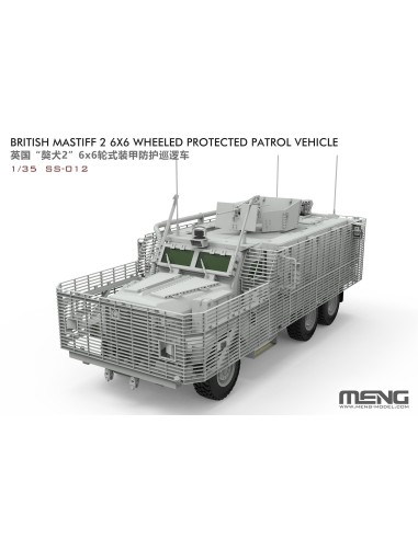 British Mastiff 2 6X6 Wheeled Protected Patrol...