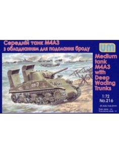 American M4A3 with Deep Wading Trunks
