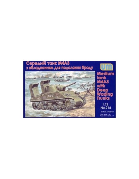 American M4A3 with Deep Wading Trunks