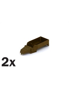 M 3A1 Half Track - Two Fast Assembly   2 unidades 2