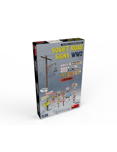 Soviet Road Signs WW 2