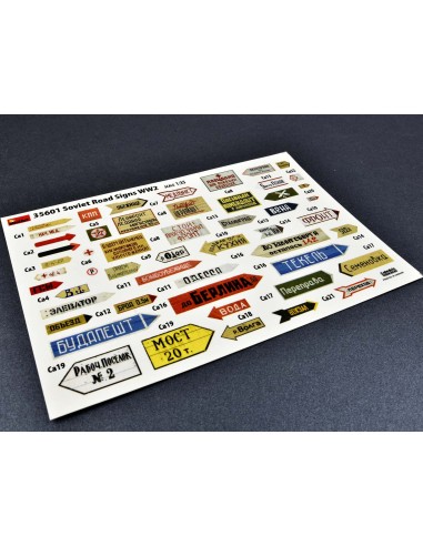 Soviet Road Signs WW 2