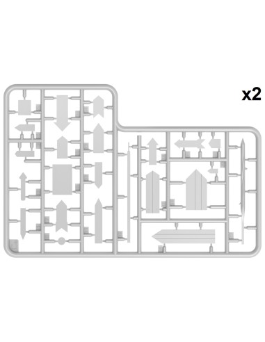 German Road Signs WW2 Eastern Front Set 1