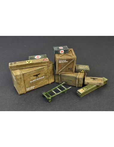 Wooden Boxes and Crates (WW2 and modern Era)