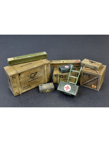 Wooden Boxes and Crates (WW2 and modern Era)