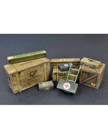 Wooden Boxes and Crates (WW2 and modern Era)
