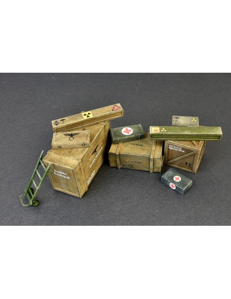 Wooden Boxes and Crates (WW2 and modern Era)