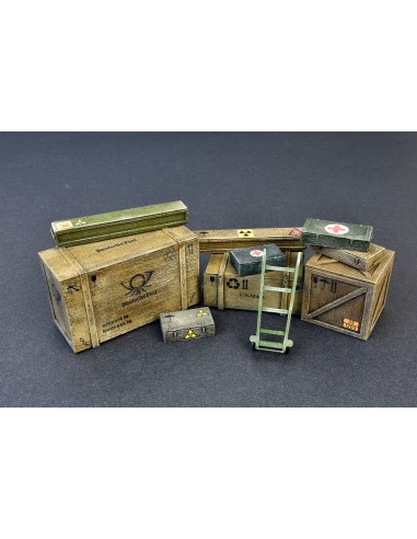 Wooden Boxes and Crates (WW2 and modern Era)