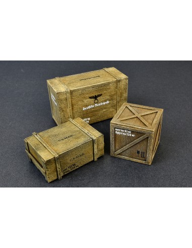Wooden Boxes and Crates (WW2 and modern Era)