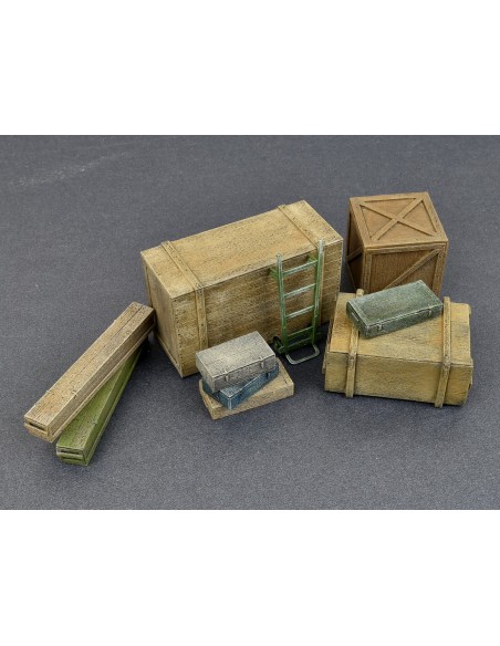Wooden Boxes and Crates (WW2 and modern Era)