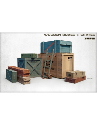 Wooden Boxes and Crates (WW2 and modern Era)