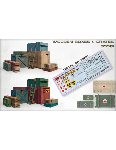 Wooden Boxes and Crates (WW2 and modern Era)