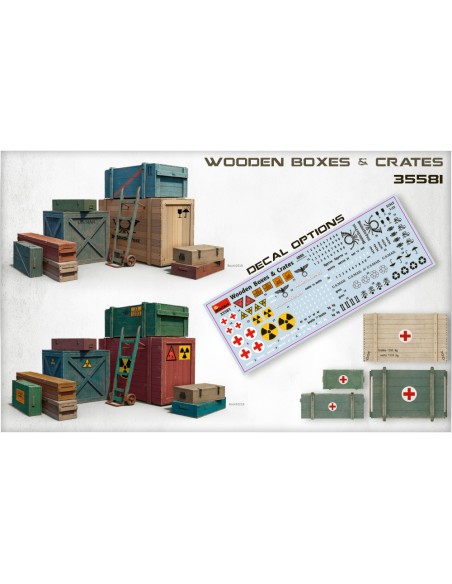 Wooden Boxes and Crates (WW2 and modern Era)