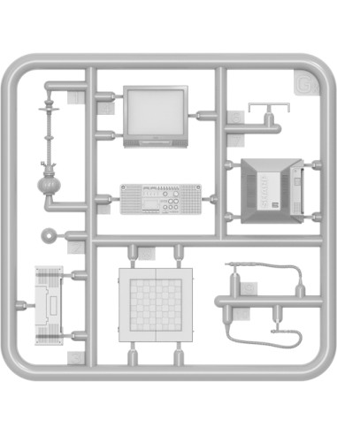 Street Furniture w/Electronics & Umbrella