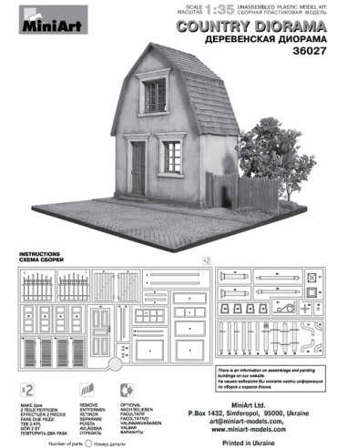 Village house with base