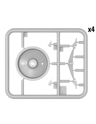 Railway Gondola 16,5-18t with Figures & Barrels