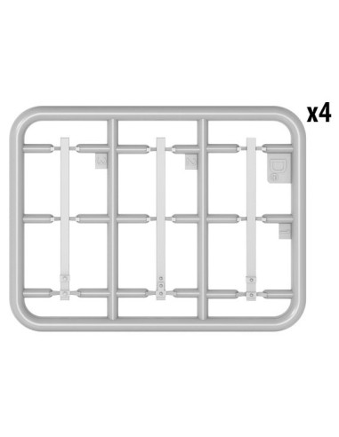 Railway Gondola 16,5-18t with Figures & Barrels
