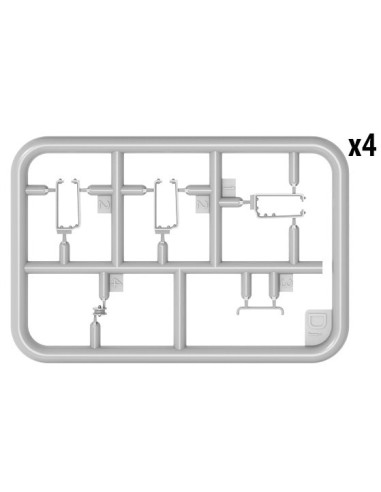 Railway Gondola 16,5-18t with Figures & Barrels