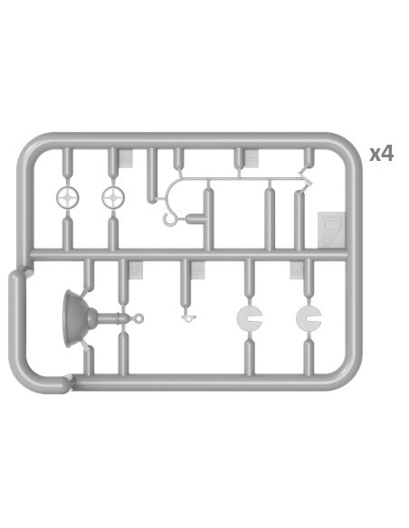 RAILROAD POWER POLES & LAMPS 1/35