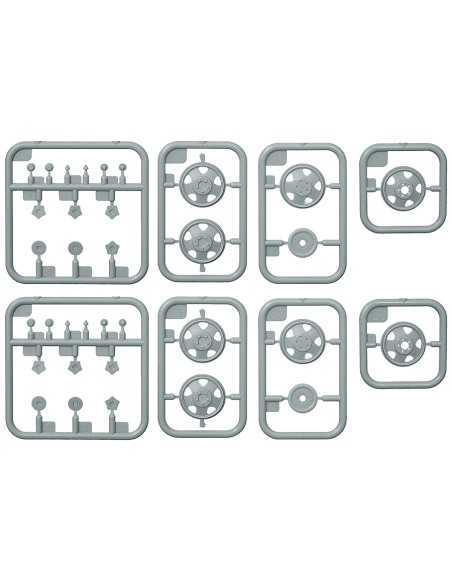 GAZ-AA FAMILY WHEELS SET 1/35