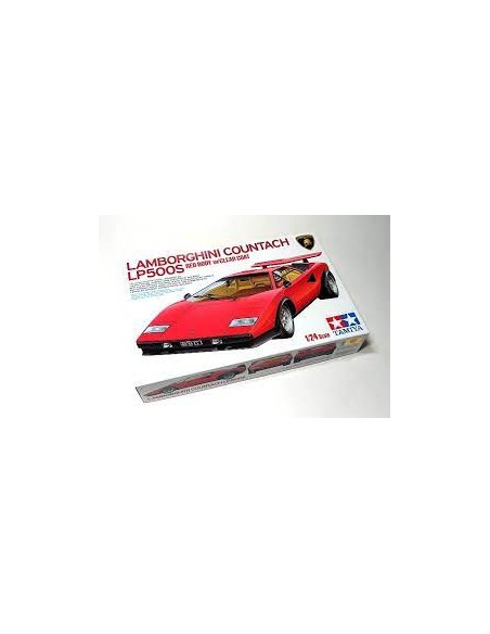 Lamborghini Countach LP500S Red Body w/Clear Coat