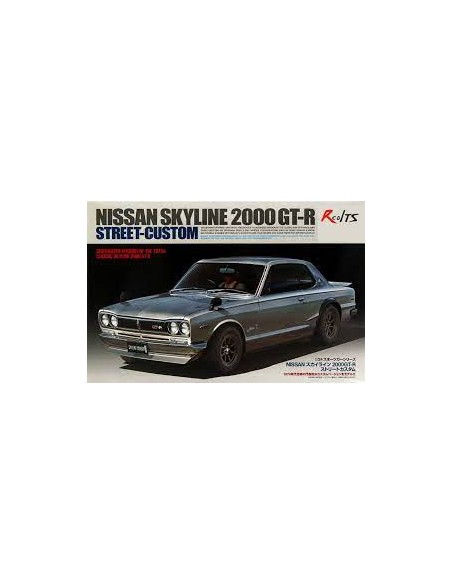 Nissan Skyline 2000 GT-R Street-Custom fotograbados incluidos