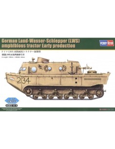 German Land-Wasser-Schlepper (LWS) amphibi tractor Early...