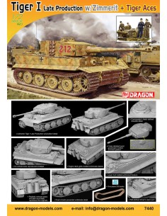 Pz.Kpfw.VI Ausf.E Tiger I Late Production w/Zimmerit +... 2