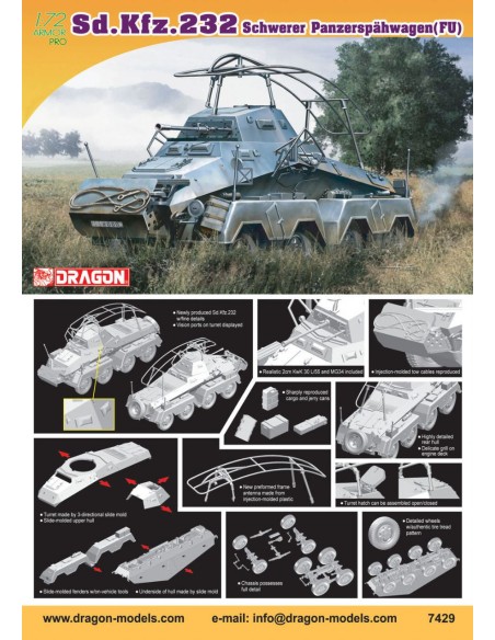 Sd.Kfz.232 Schwerer Panzerspahwagen (FU)