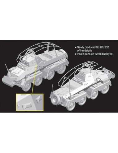 Sd.Kfz.232 Schwerer Panzerspahwagen (FU)