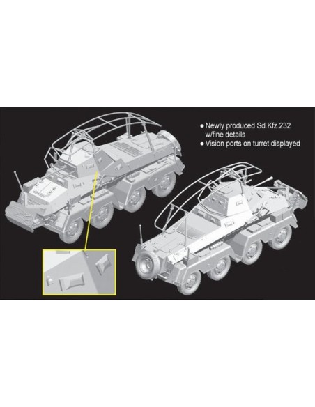 Sd.Kfz.232 Schwerer Panzerspahwagen (FU)