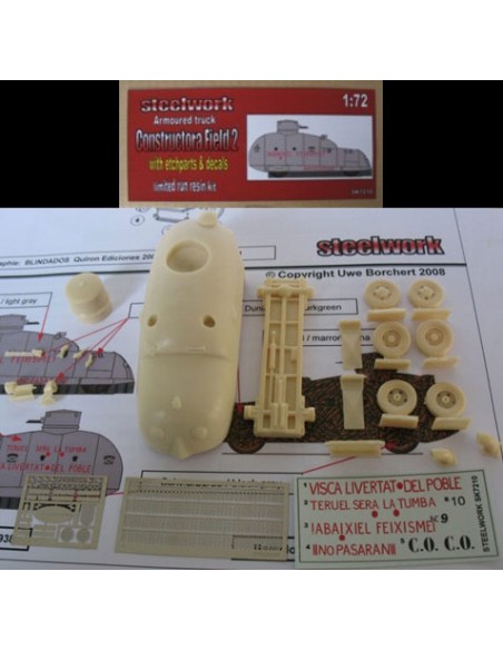 CONSTRUCTORA FIELD 2 WITH ETCHPARTS & DECALS 1/72