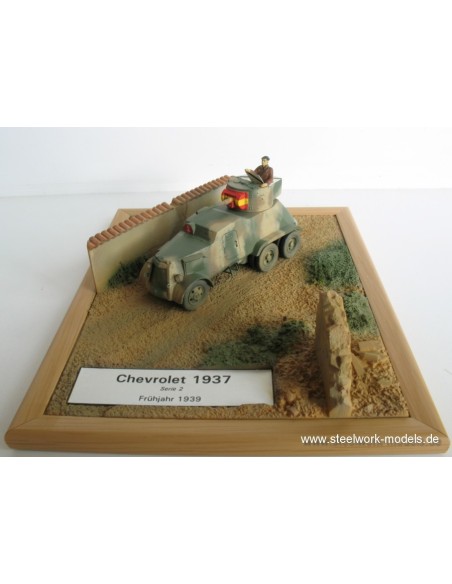 PANZERWAGEN CHEVROLET 1937 SPANISH REPUBLICAN ARMY  1/72