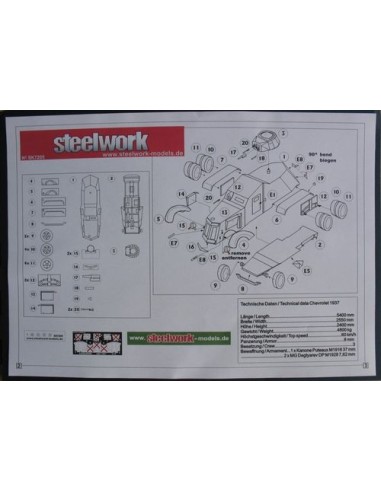 PANZERWAGEN CHEVROLET 1937 SPANISH REPUBLICAN...
