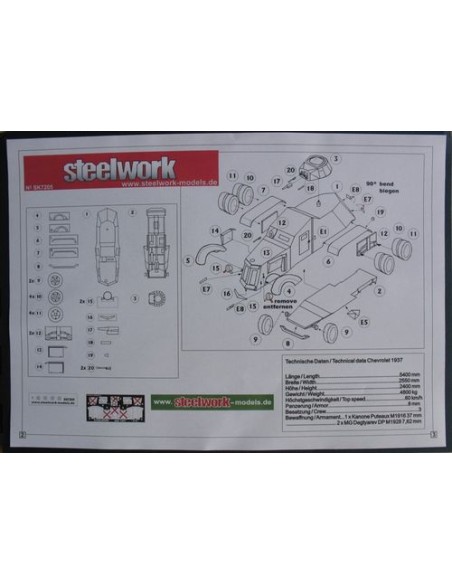 PANZERWAGEN CHEVROLET 1937 SPANISH REPUBLICAN ARMY  1/72