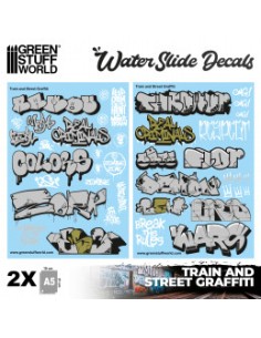 CALCAS TRAIN & STREET GRAFFITIS NEGRO