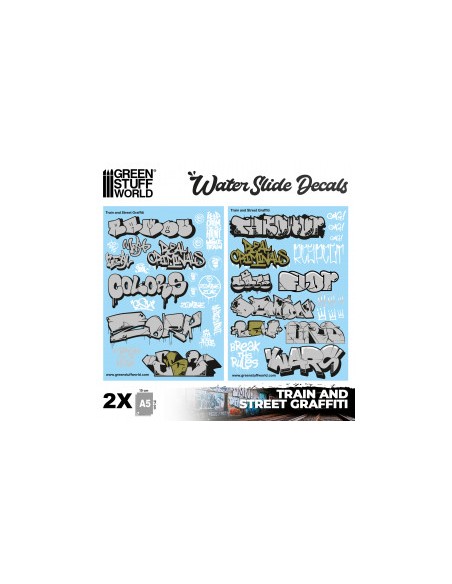 CALCAS TRAIN & STREET GRAFFITIS NEGRO