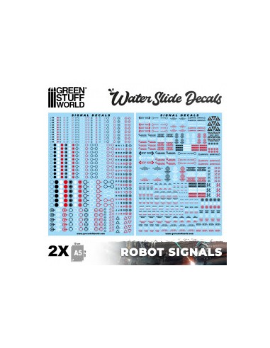 CALCAS SEÑALES ROBOT