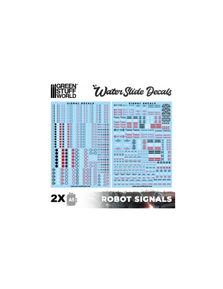 CALCAS SEÑALES ROBOT