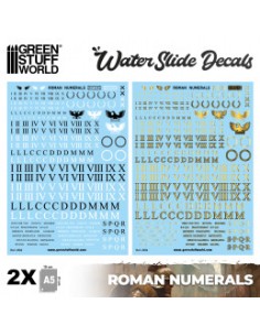 CALCAS NÚMEROS ROMANOS