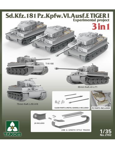 TIGER I Sd.Kfz.181 Pz.Kpfw.VI.Ausf.E