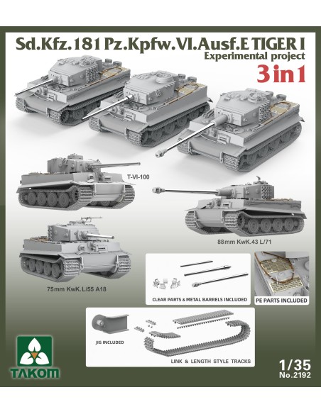TIGER I Sd.Kfz.181 Pz.Kpfw.VI.Ausf.E