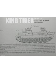 Sd.Kfz.182 HENSCHEL TURRET w/ZIMMERIT 2