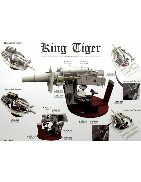 SdKfz 182 King Tiger Henschel turret