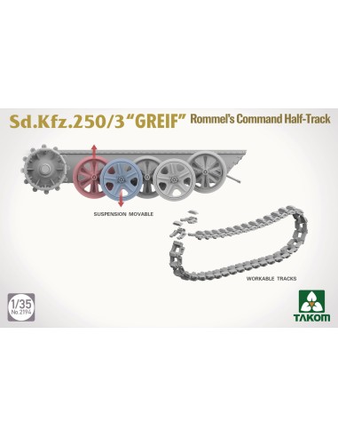 Sd.Kfz.250/3 'GREIF' Rommel's Command Half-Track
