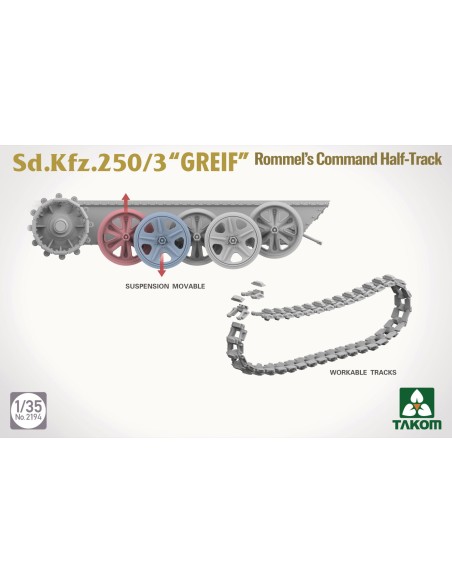 Sd.Kfz.250/3 'GREIF' Rommel's Command Half-Track