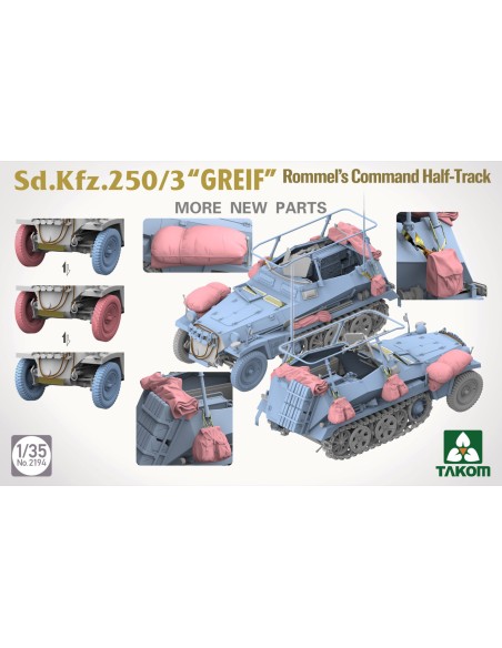 Sd.Kfz.250/3 'GREIF' Rommel's Command Half-Track