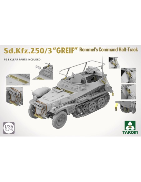 Sd.Kfz.250/3 'GREIF' Rommel's Command Half-Track